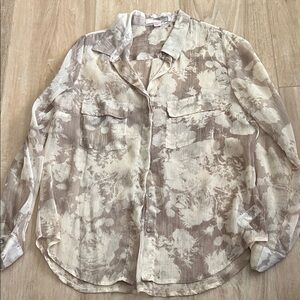Forever 21 Floral Patterned Blouse
